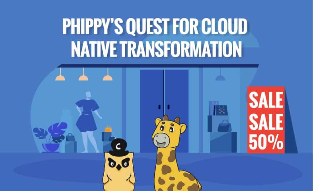 Phippy's Quest for Cloud Native Transformation Book Cover