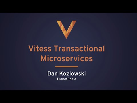 Transactional microservices with Vitess – coordination without state